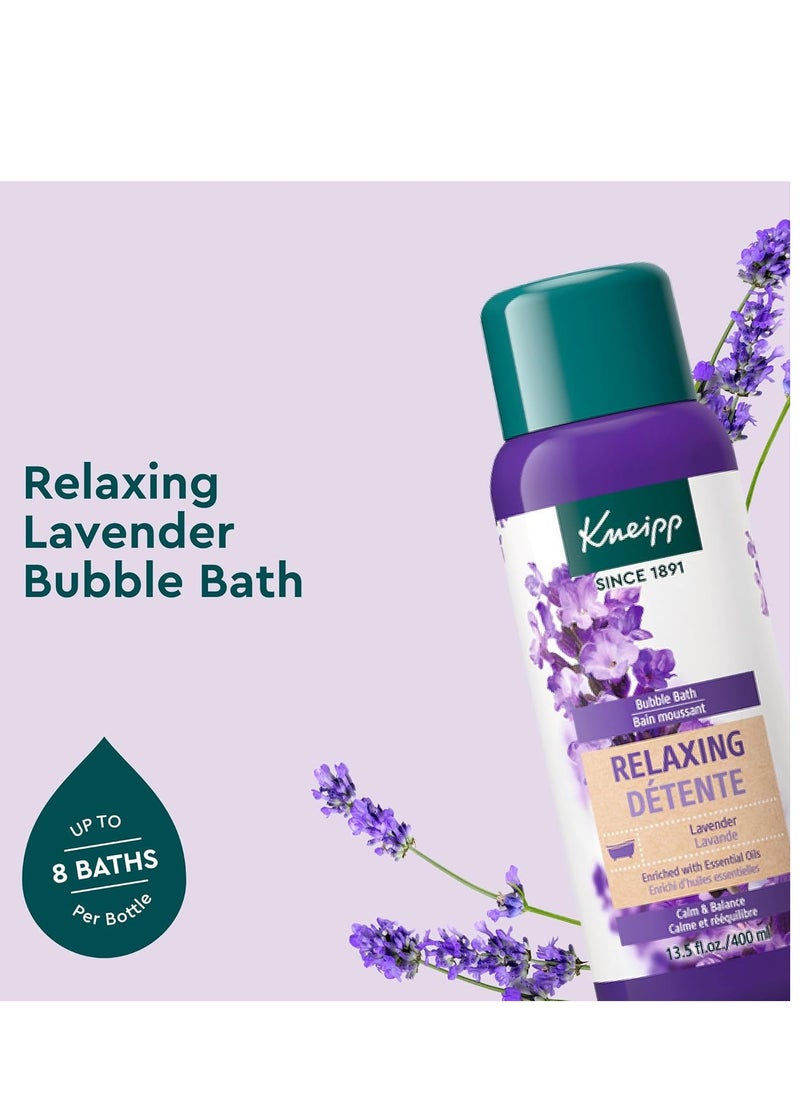 Kneipp - Kneipp Relaxing Lavender Aromatherapy Bubble Bath - Good for Relaxation - Vegan - 13.5 fl oz - Up to Eight Baths - Image 1