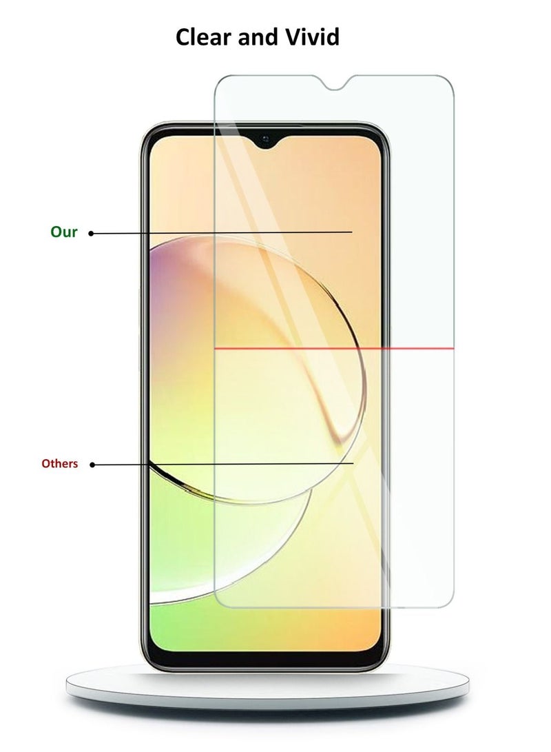 Techie Anti Reflection Anti Bubbles 9H Hardness HD Tempered Glass Screen Protector for Realme 10 5G - Image 3