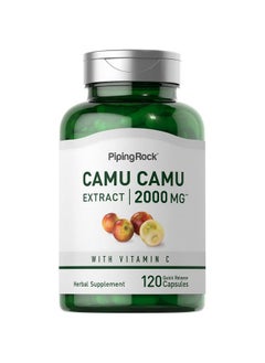 Piping Rock Camu Camu Capsules 2000Mg  120 Pills  Fruit Extract  Nongmo Gluten Free Supplement  - Image 2