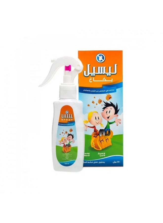 Liceel Anti Lice Spray 150ml - Image 1