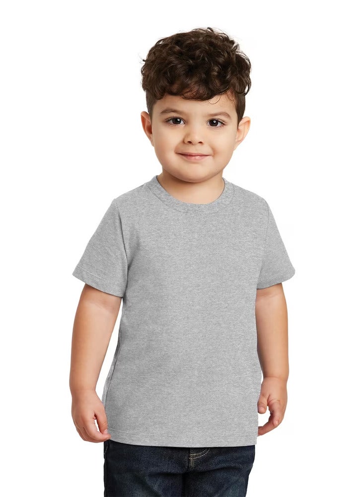 PRINTSHOP4ME Printshop4me Kids Round Neck boys T Shirt 170 GSM Pure Cotton Basic Colors  - Image 1