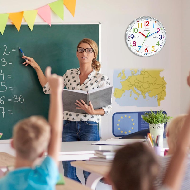 AIRUIFU Telling Time Teaching Clock for Kids - Image 4