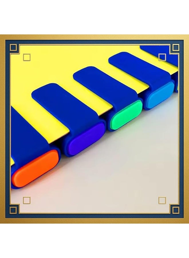 بروماس مجموعة أقلام تمييز مكونة من 8 قطع - أقلام تحديد فلورية بألوان الحلوى بطرف مائل 4 مم - Image 3