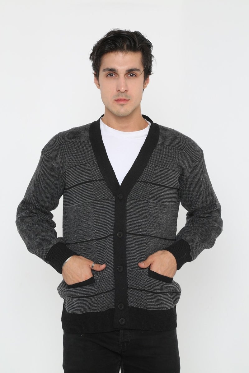 KMK Kombin KMK Combination Baba Super Oversized Knitwear Buttoned Knitted Cardigan & Sweater  - Image 1