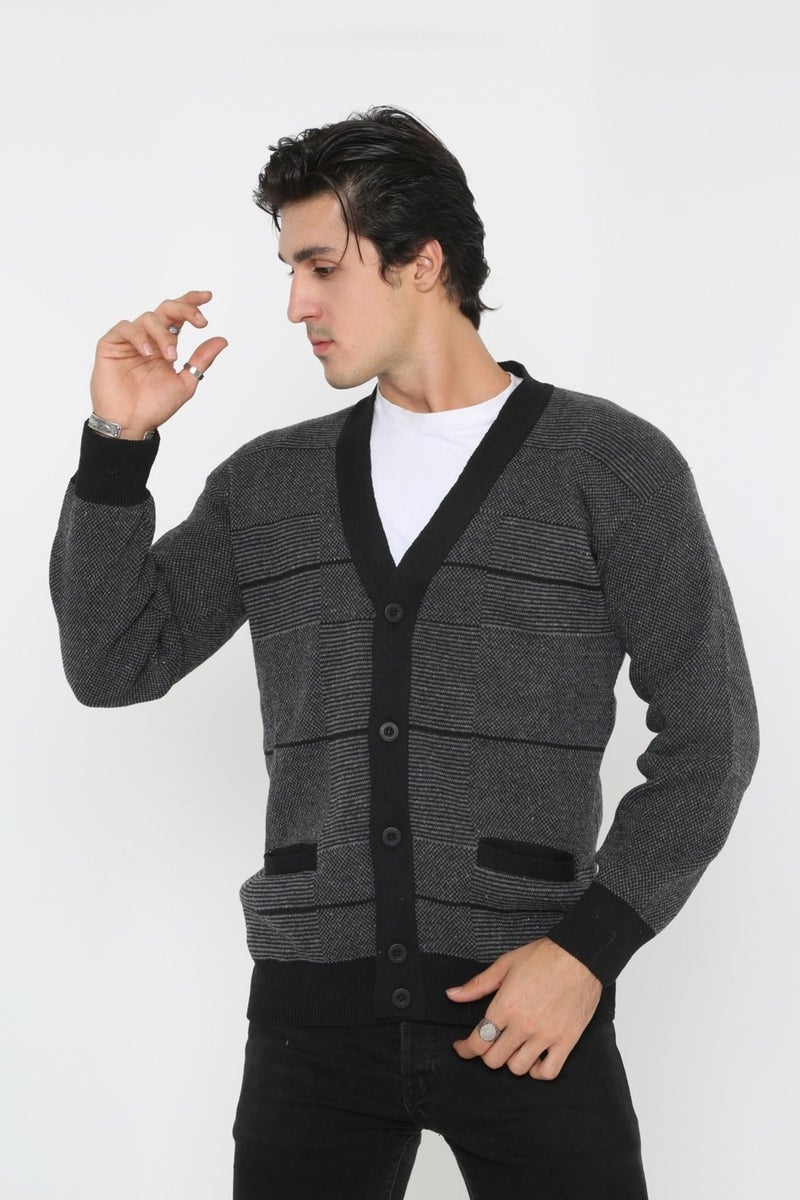 KMK Kombin KMK Combination Baba Super Oversized Knitwear Buttoned Knitted Cardigan & Sweater  - Image 3