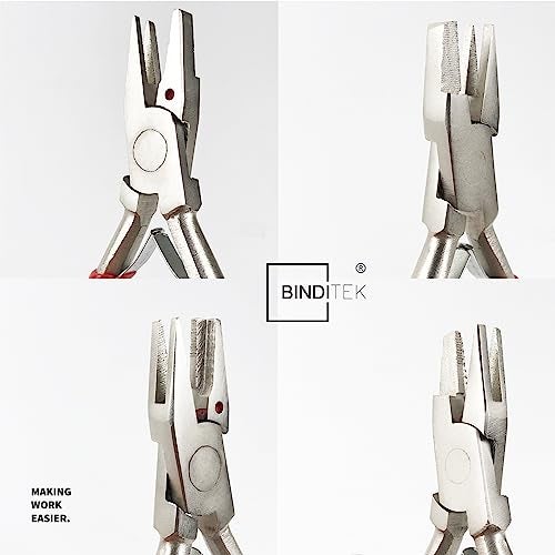 Binditek 1 Pack Heavy Duty Handheld Coil Crimpers, Cutting and Crimping Tool for Plastic Spiral Binding Spines, for Students and Coworkers - Image 2