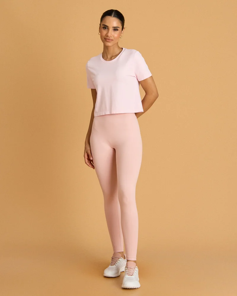 Redtag Women Pink Active T Shirt