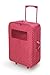 Badger Basket Double Trolley Doll Carrier with Two Sleeping Bags and Pillows Perfect for 18Inch Dolls in Pink Star Design - Image 3