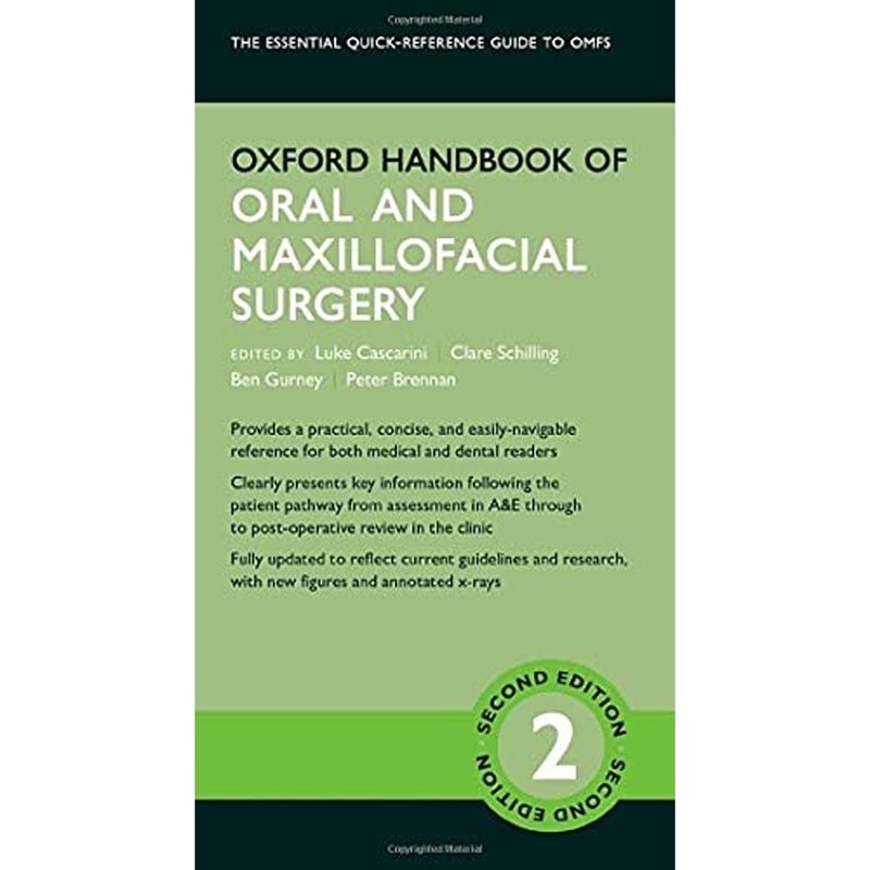 Oxford Handbook of Oral and Maxillofacial Surgery