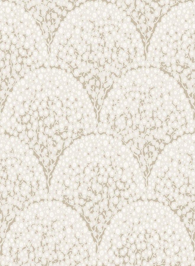 نو وولبيبر ورق جدران NuWallpaper Rowan Taupe Peel and Stick، NUS6372 - Image 1