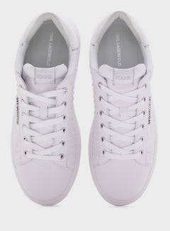 Karl Lagerfeld Kapri Logo Print Lace Up Low Top Sneakers  - Image 4