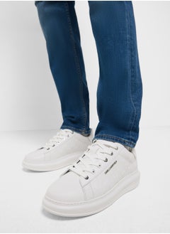 Karl Lagerfeld Kapri Logo Print Lace Up Low Top Sneakers  - Image 5