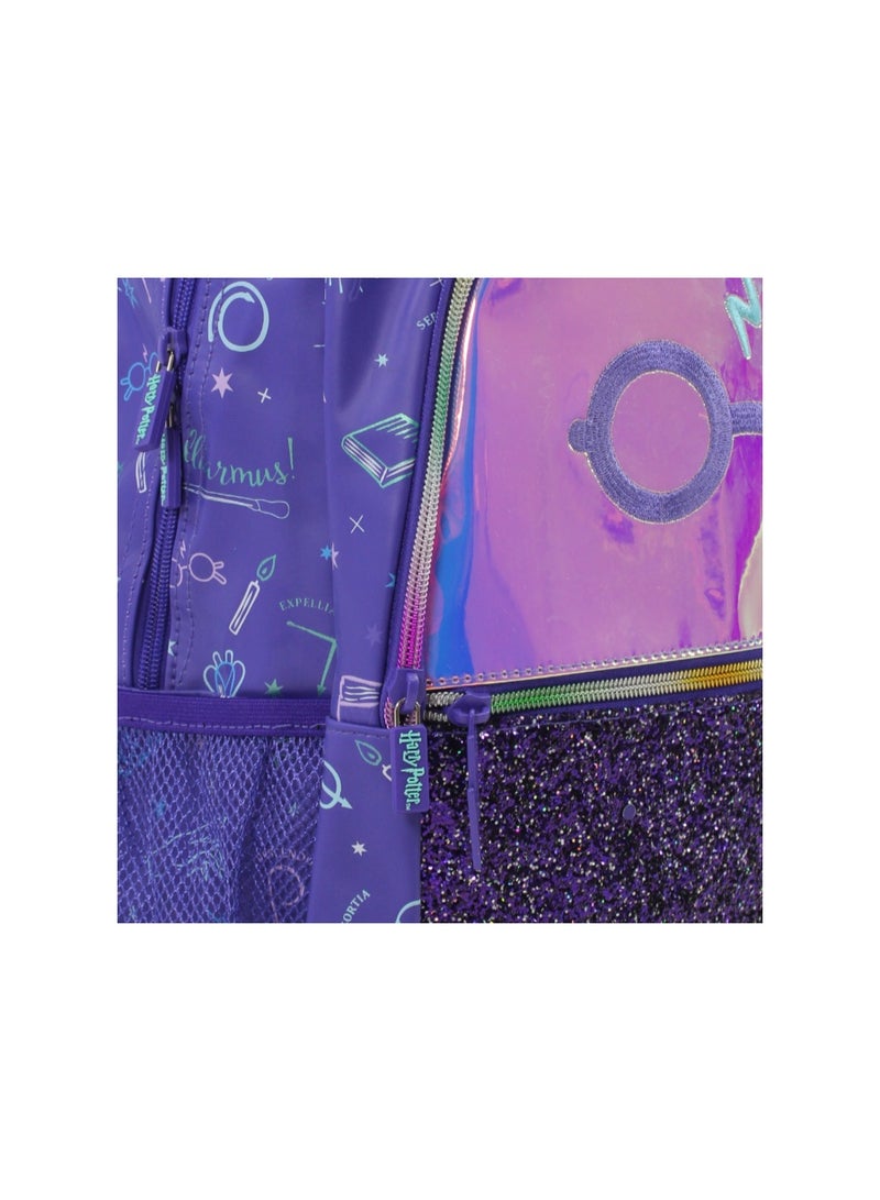 سميجل حقيبة ظهر "سميغل" (Smiggle) بتصميم هاري بوتر، مقاس 17 بوصة – لون بنفسجي - Image 3
