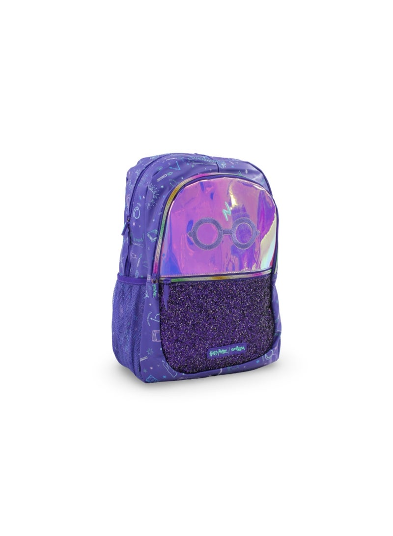 سميجل حقيبة ظهر "سميغل" (Smiggle) بتصميم هاري بوتر، مقاس 17 بوصة – لون بنفسجي - Image 1