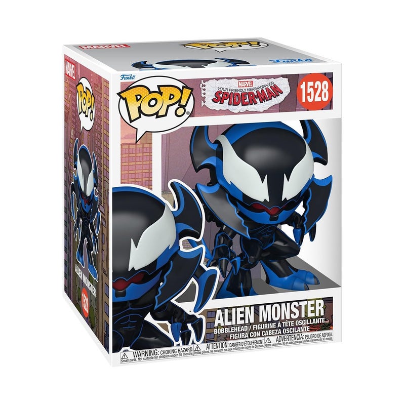 Funko Pop Super Friendly Neighborhood SpiderMan Alien Monster - Image 3