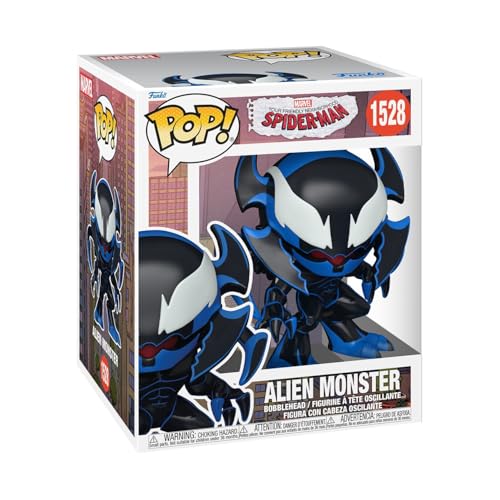 Funko Pop Super Friendly Neighborhood SpiderMan Alien Monster - Image 1