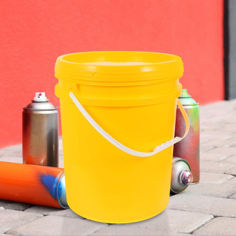 Tight fitted parts SOLUSTRE Storage Bucket with Airtight Seal Plastic Paint Can for Multi-purpose Use Container for Paints Pigments and Chemicals Easy Pour Design for Home and Projects Carefully selected material Storage burden minimized build Full land route delivery Light & sturdy Trendy natural tone options Global mainstream design picks Trendy varied sizing alternatives Individual & group usable Connectable modular Multi-demand compliant quality Hardness boosted processed substance Upgraded simple practical design Flexible use switching Organized shipment arrange Global sizing options Long use oriented quality Salt mist resistant Cross part assemble fit Cost saving design picks Consistent steady quality Modern color selections Major city pickup option Full village delivery cover Public demand affordable quality - Image 3