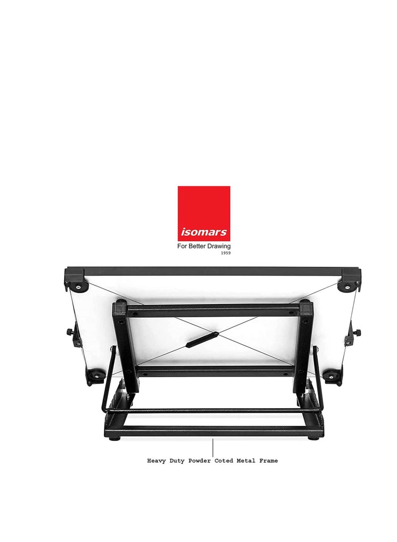 Isomars Drawing Board Table Model Kit Combo with 5 Adjustable Working Angles - A2 Size - 18.5" x 25"(Adjustable-Set of 3) - Image 4