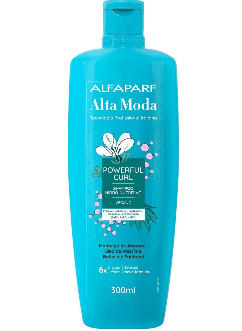 ALTA MODA Shampoo Powerful Curl Hydro Nutritive 300Ml