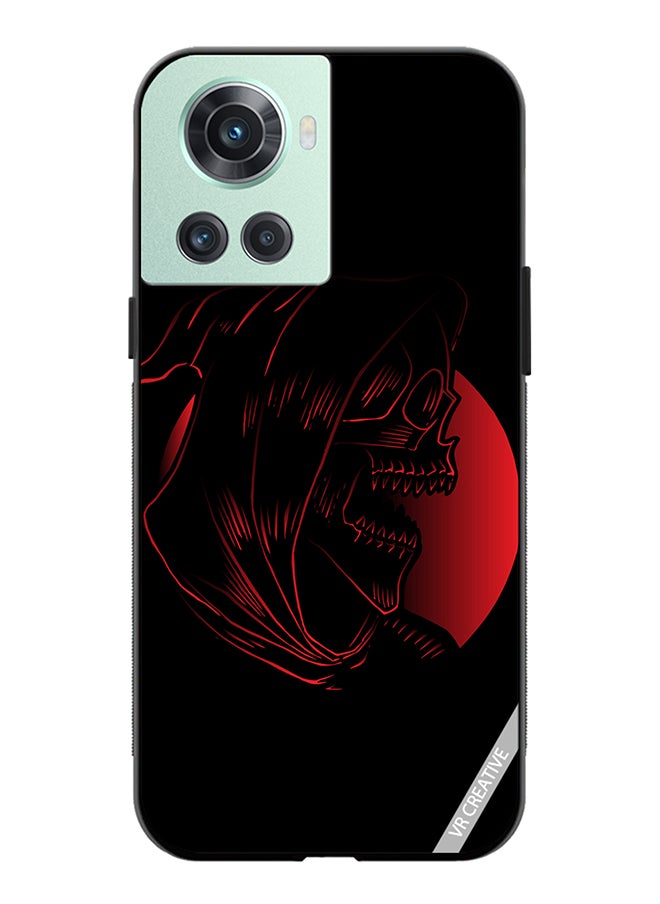 VR CREATIVE Protective Case Cover For OnePlus Ace Screaming Reaper Design Multicolour  - Image 1