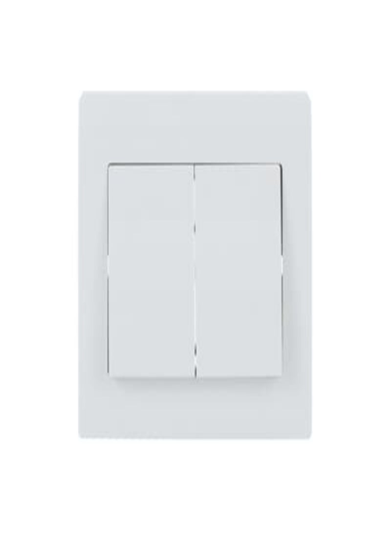 أبب BL106، مفتاح 10AX ثنائي الاتجاه، 2 عصابة، لون أبيض