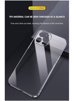 Case Compatible with iPhone 13 Pro Max (6.7 Inch) Case Soft TPU Gel Silicone Anti-Scratch Camera Protection Transparent Cover - Clear - pzsku/Z590A8C000E03EF5A43CEZ/45/_/1729001702/e84775ba-09a2-4811-9033-d868c970c017