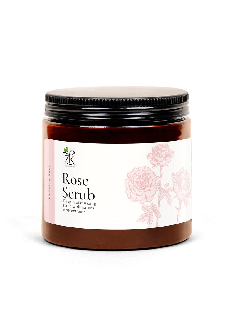 زي كيه سوفت اند سويت سكراب مقشر للجسم بالورد