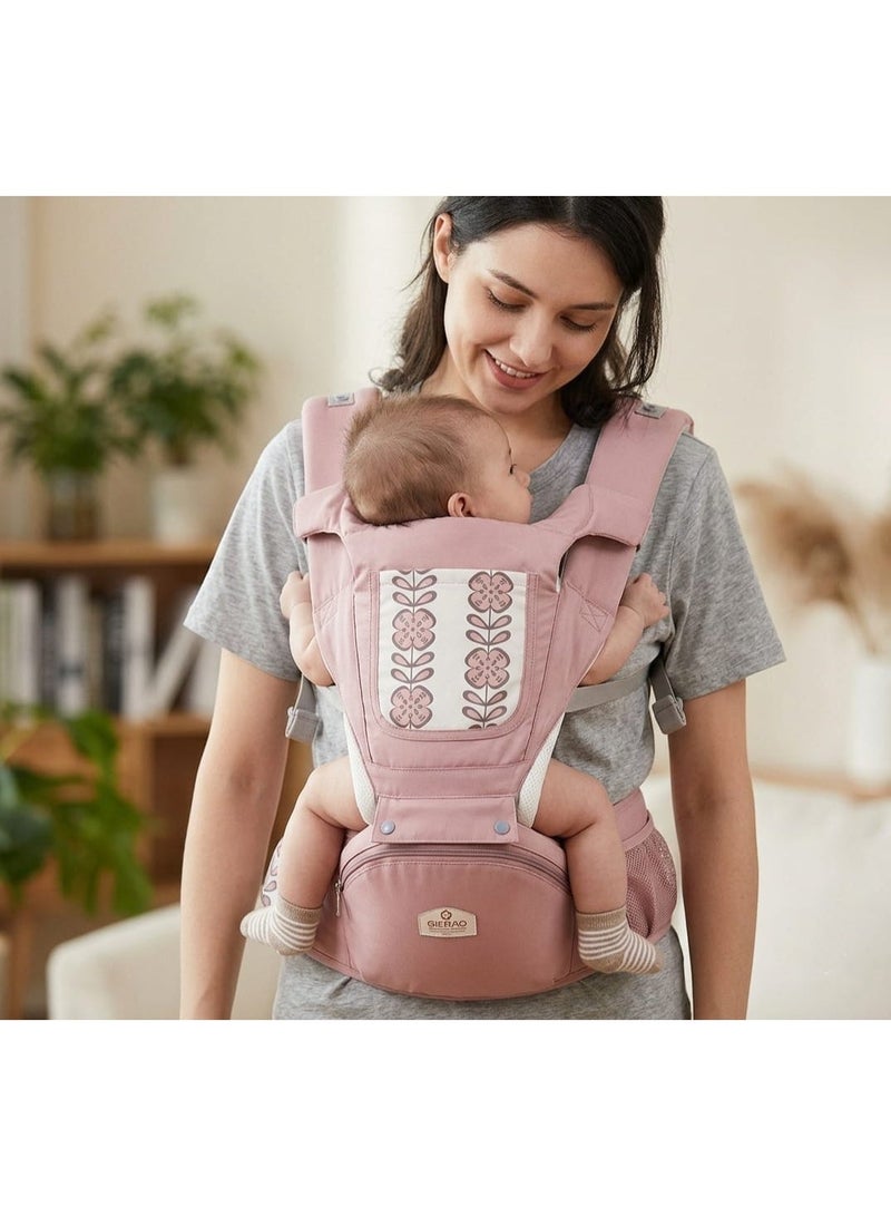 Multi-Functional Baby Carrier with Storage for Mom - Image 1