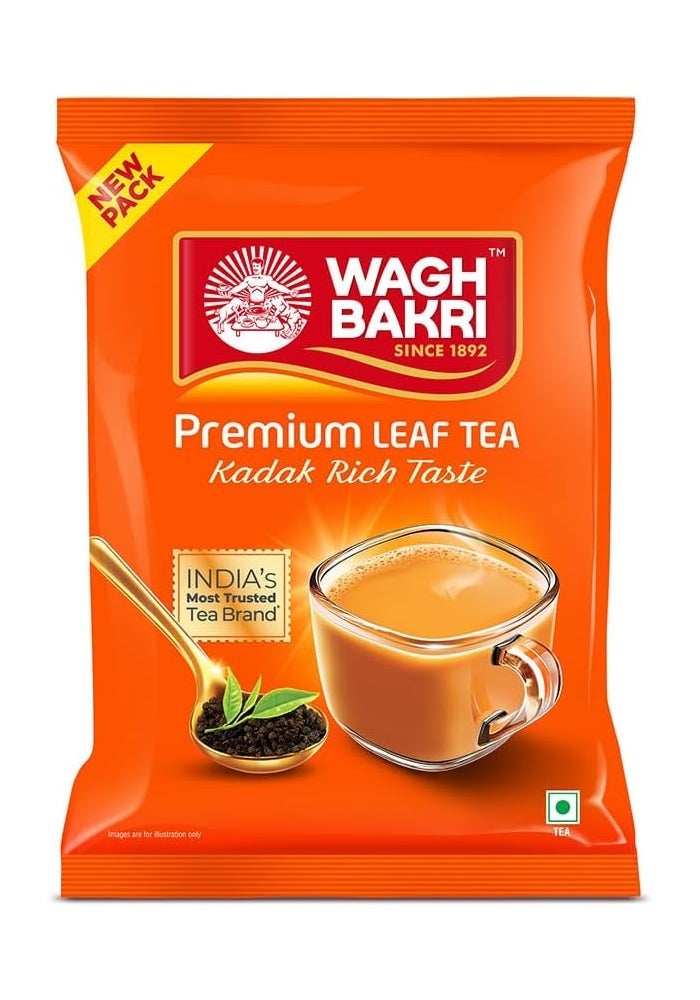Wagh Bakri Premium Leaf Tea - Kadak Rich Taste, 250g - Image 1
