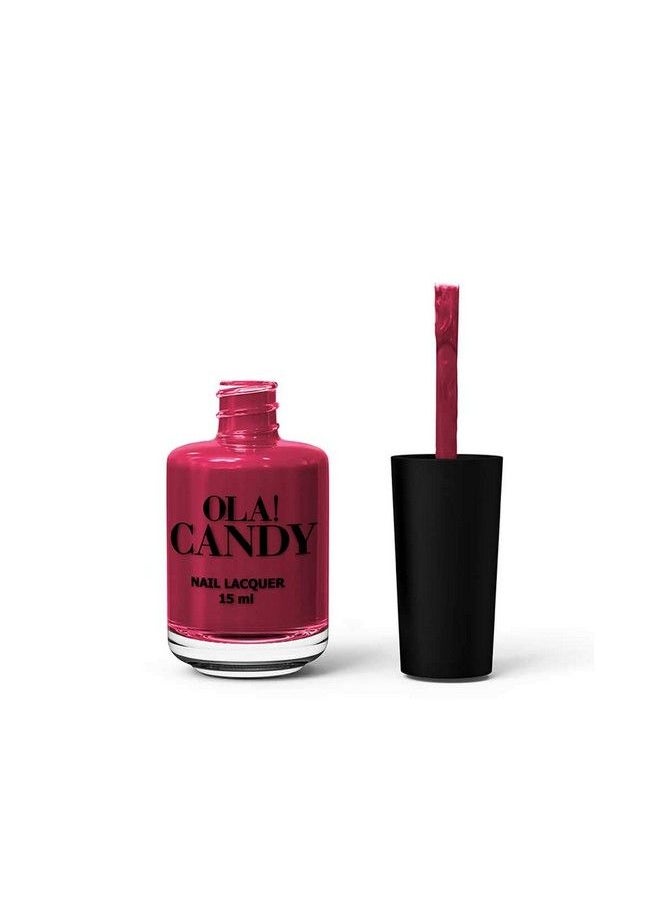 Ola Candy Blushful By Ola! Candy Blush & Bloom Collection 5 Free Long Lasting High Shine And Chip Resistant French Formulation 15 Ml 1 Unit  - Image 3