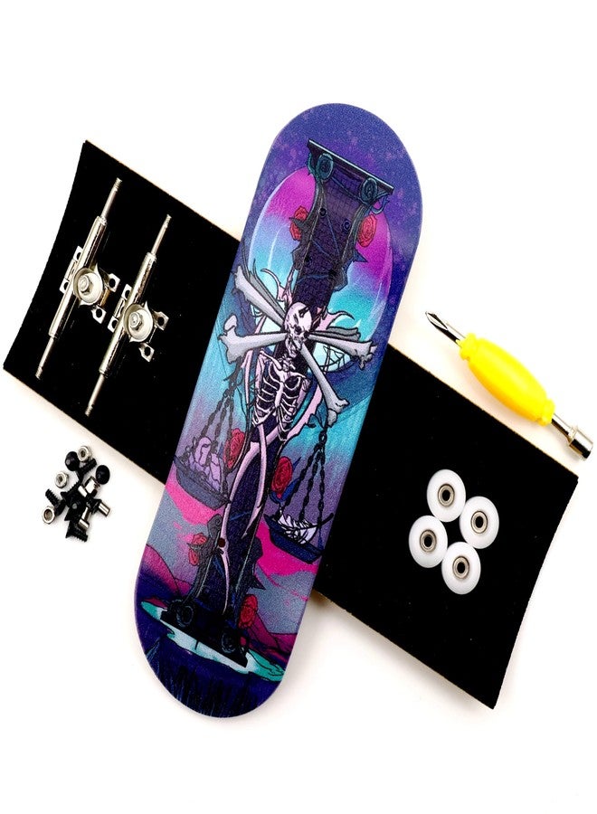 RACOFSB 32mm Pro Fingerboard 12 Constellation Series Wooden Finger Board (Libra) - Image 1