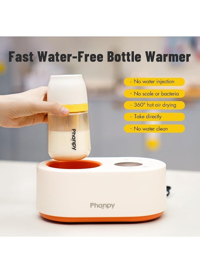 Phanpy Bottle Warmer, 12-in-1 Multifunction Fast Baby Bottle Warmer for Breastmilk - Image 2