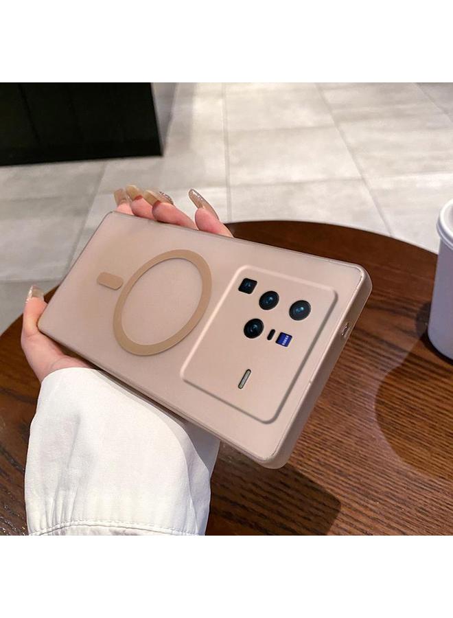 erorex Case For vivo X80 Pro Fine Hole Ice Fog MagSafe PC Phone Case - Image 1