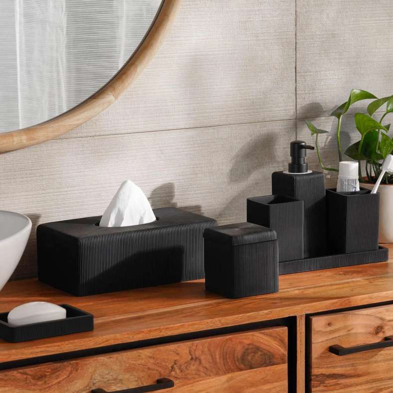 Pan Home كوب أسود لديكور المنزل - Image 3