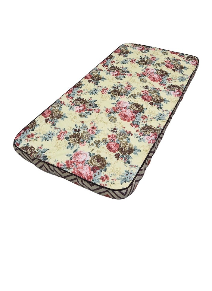 SMART HOME Comfortable Foam Mattress with an Elegant Design – 190x90x10 cm  - Image 1