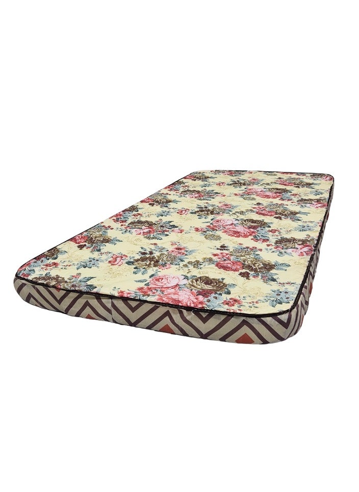 SMART HOME Comfortable Foam Mattress with an Elegant Design – 190x90x10 cm  - Image 2
