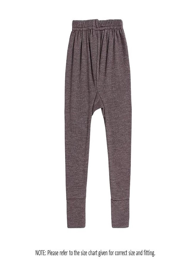 TIXY Baby Boy and Baby Girl Infant & Kids Warm and Cozy Woollen Bottom Pajamas/Pajami for Winter - Available in Thermal, Milanche, and Striped Designs. (Pack of 6) - Image 4