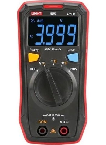 UniT UT123 Pocket Type Mini Digital Multimeter Measuring Instrument  - Image 3