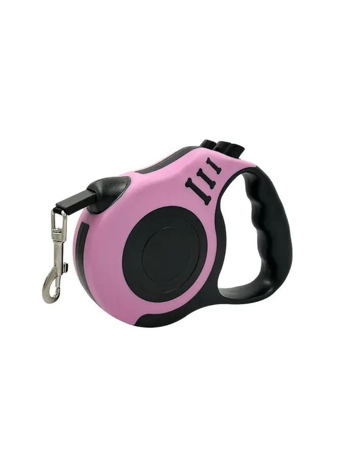 مِقْيَدُ الكلاب القابل للسحب بطول 16 قدمًا مع قفل أمان باللون الأحمر للكلاب متوسطة الحجم - Image 5