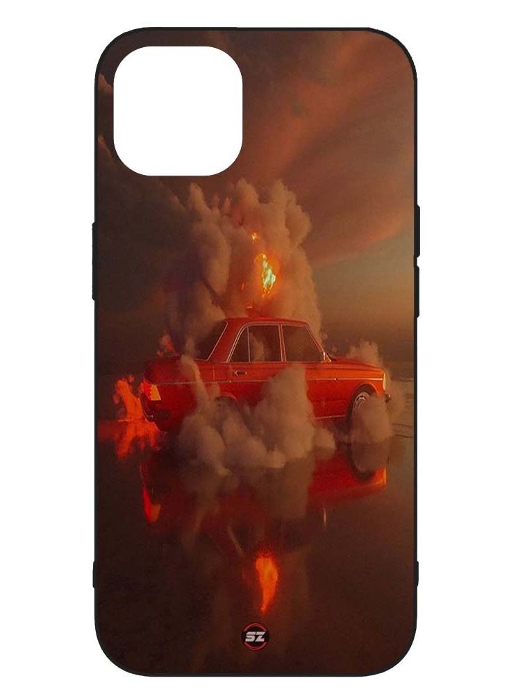 Protective Printed Mobile Back Cover For Apple iPhone 13 Mini