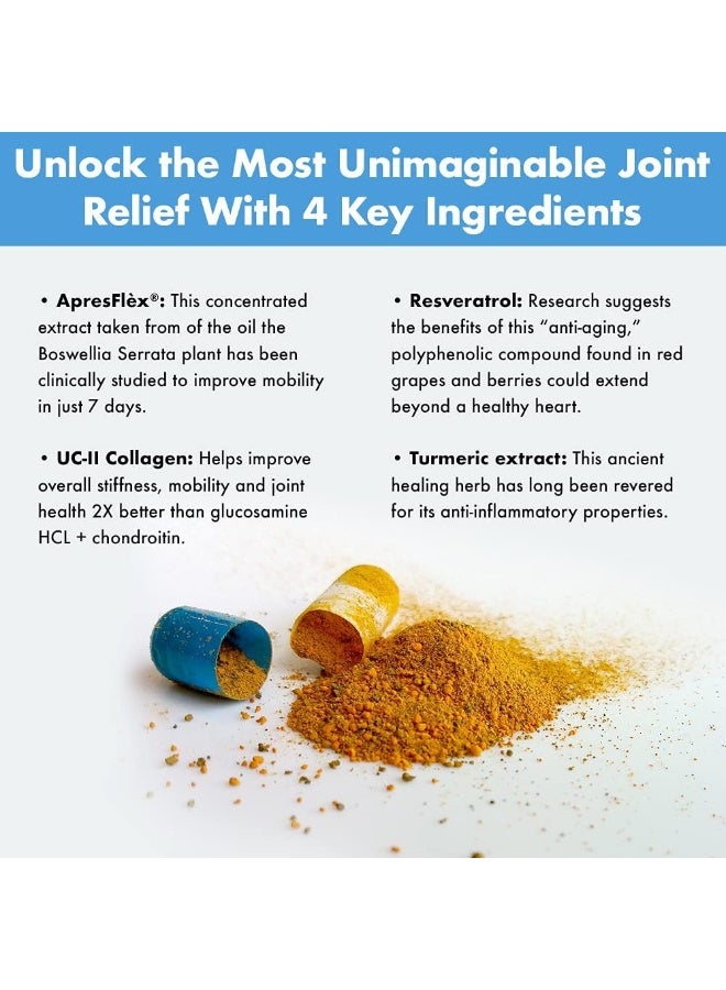 Instaflex Advanced Joint Support - Doctor Formulated Joint Relief Supplement, Featuring Uc-Ii Collagen & 5 Other Joint Discomfort Fighting Ingredients - 14 Count - Image 5