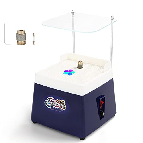 Godora Stained Glass Grinder, Mini Stained Glass Kit with 5/8" & 1" Grinder Bits, Widely Used for Glass Processing Arts and Decoration - Image 1