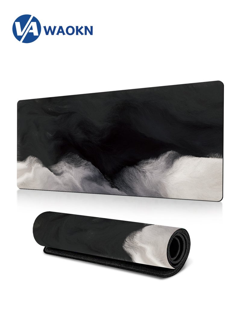 WAOKN E-Sports Mouse Pad, Large Size Natural Rubber Mouse Pad, Large Lock Edge Computer Shop Table Mat  - Image 1