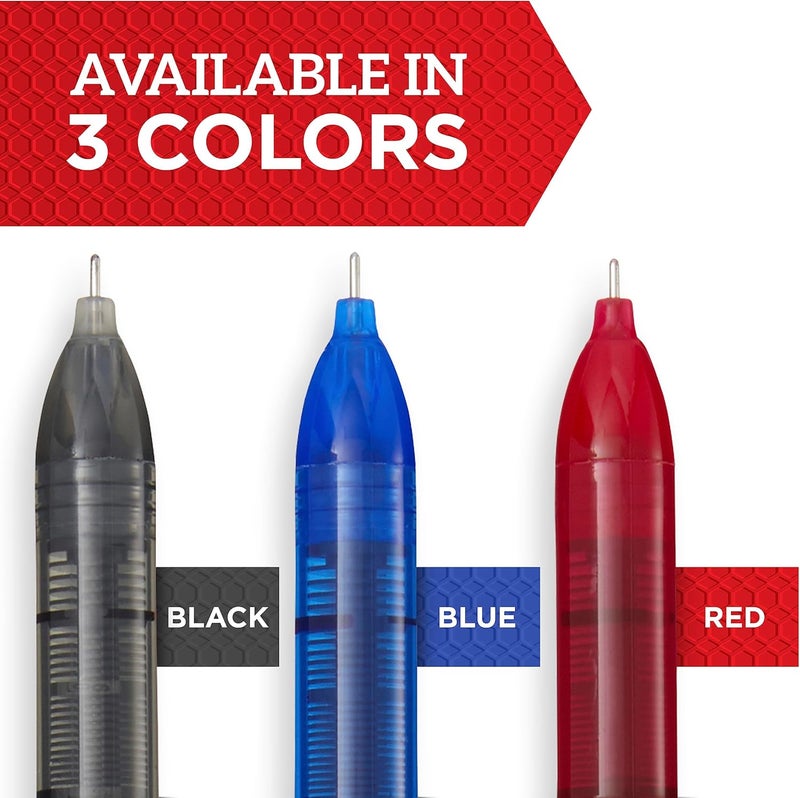 Sharpie Rollerball Pen Needle Point 0.5Mm Pens Writing Journaling Pens Precision Pen Black Ink 12 Count - Image 4