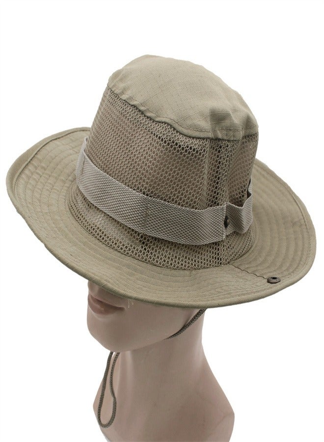 Loquat Outdoor Camping Camo Sunscreen Hat A2 - Image 1