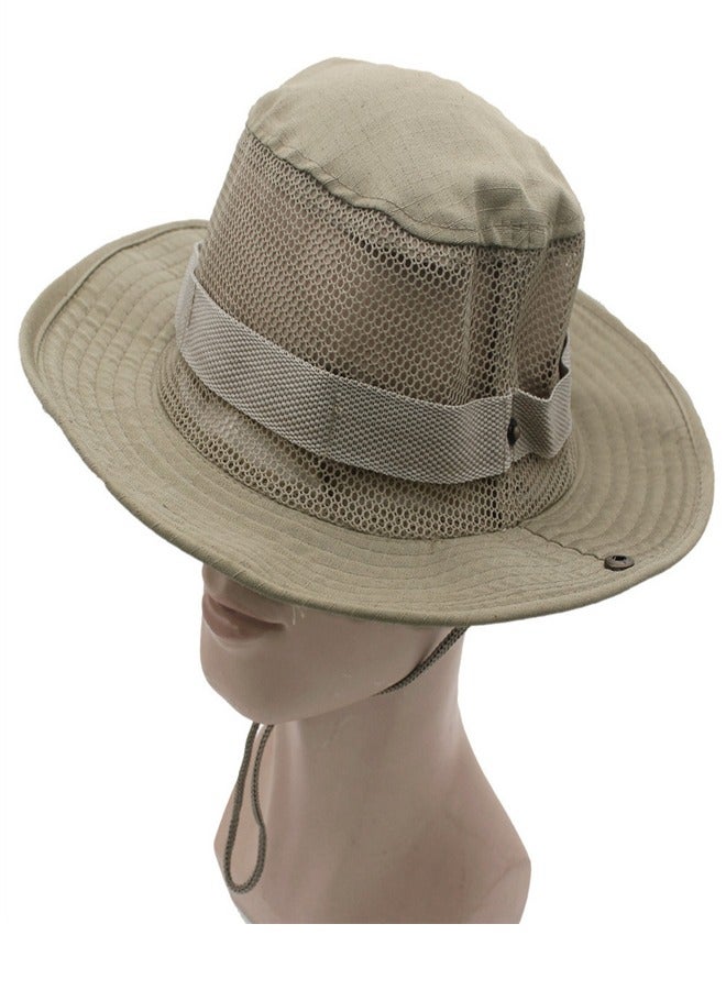 Loquat Outdoor Camping Camo Sunscreen Hat A2 - Image 3
