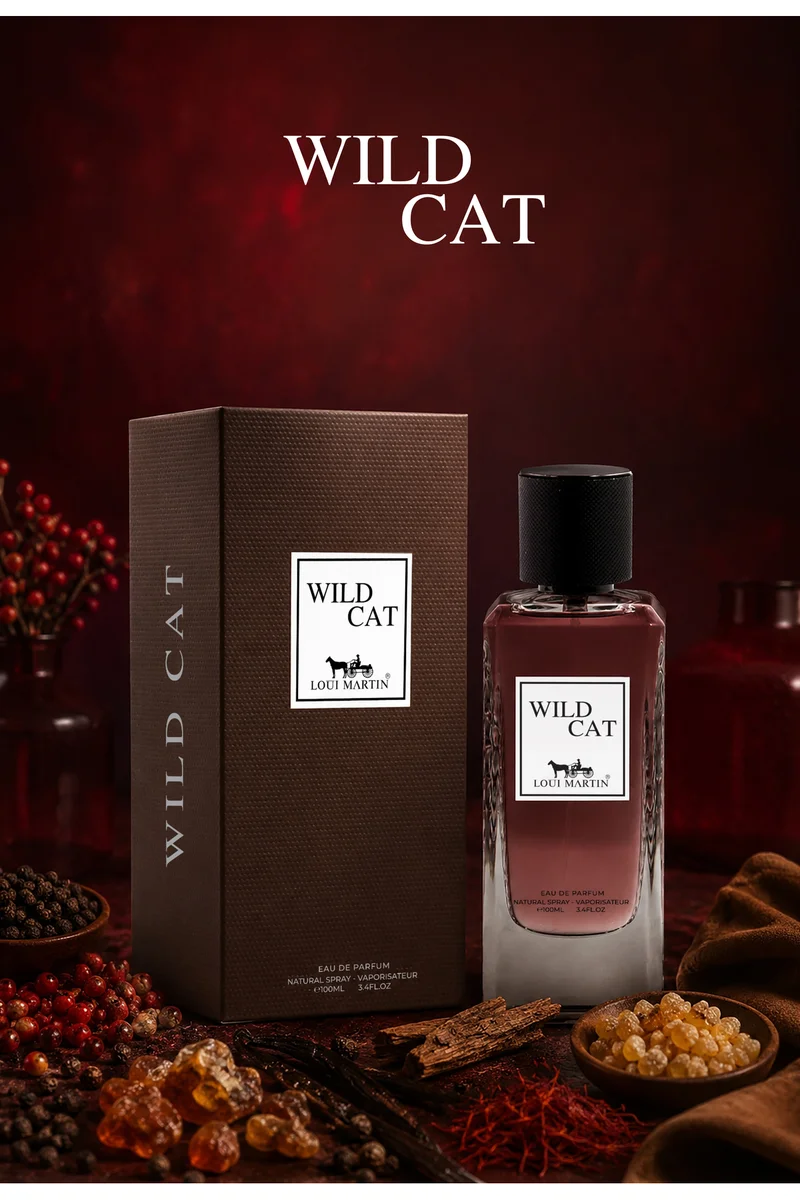 Loui Martin Wild Cat Eau de Parfum 100ml | Bold & Sophisticated Fragrance