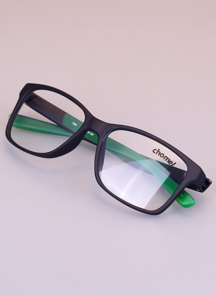 Chomel Rectangle Eyeware Optical Frame 7091 For Men And Women - Image 2
