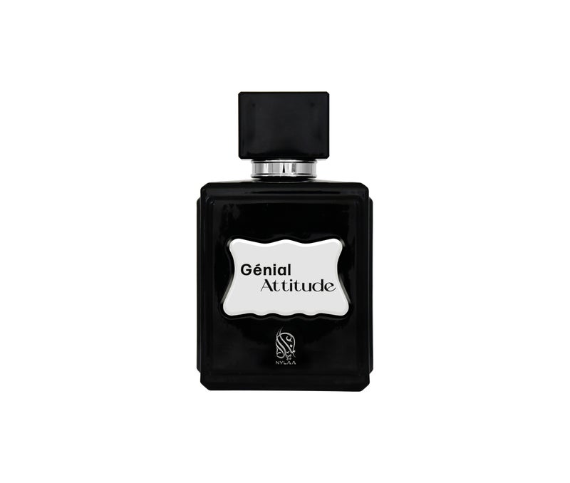 NYLAA Genial Attitude Eau De Parfum(EDP) 100ML | Premium Perfume for Men | Long Lasting Fragrance | Daily Use Perfume - Image 2