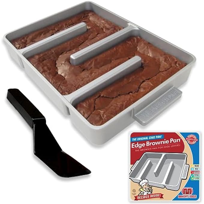rayihni Nonstick Edge Brownie Pan - Image 1